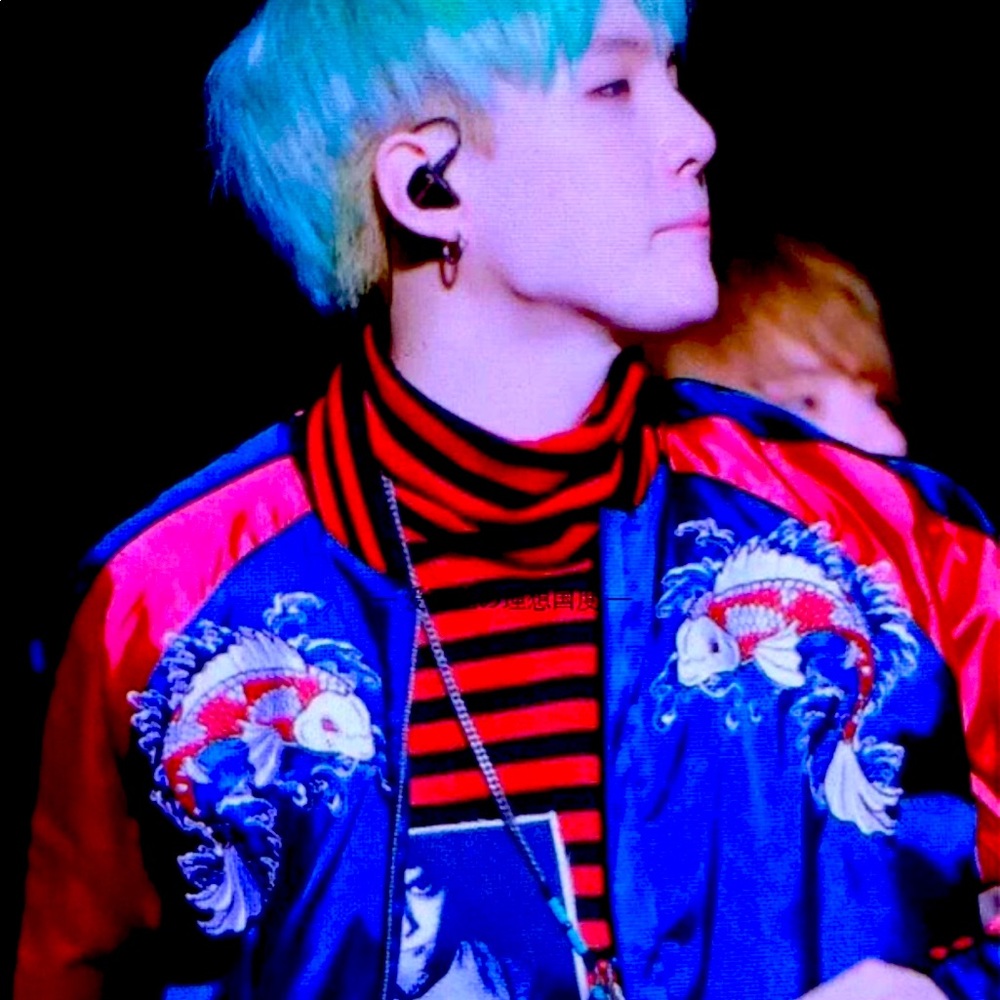 Suga BTS Koi Jacket size medium